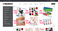 Desktop Screenshot of ilovemurah.com